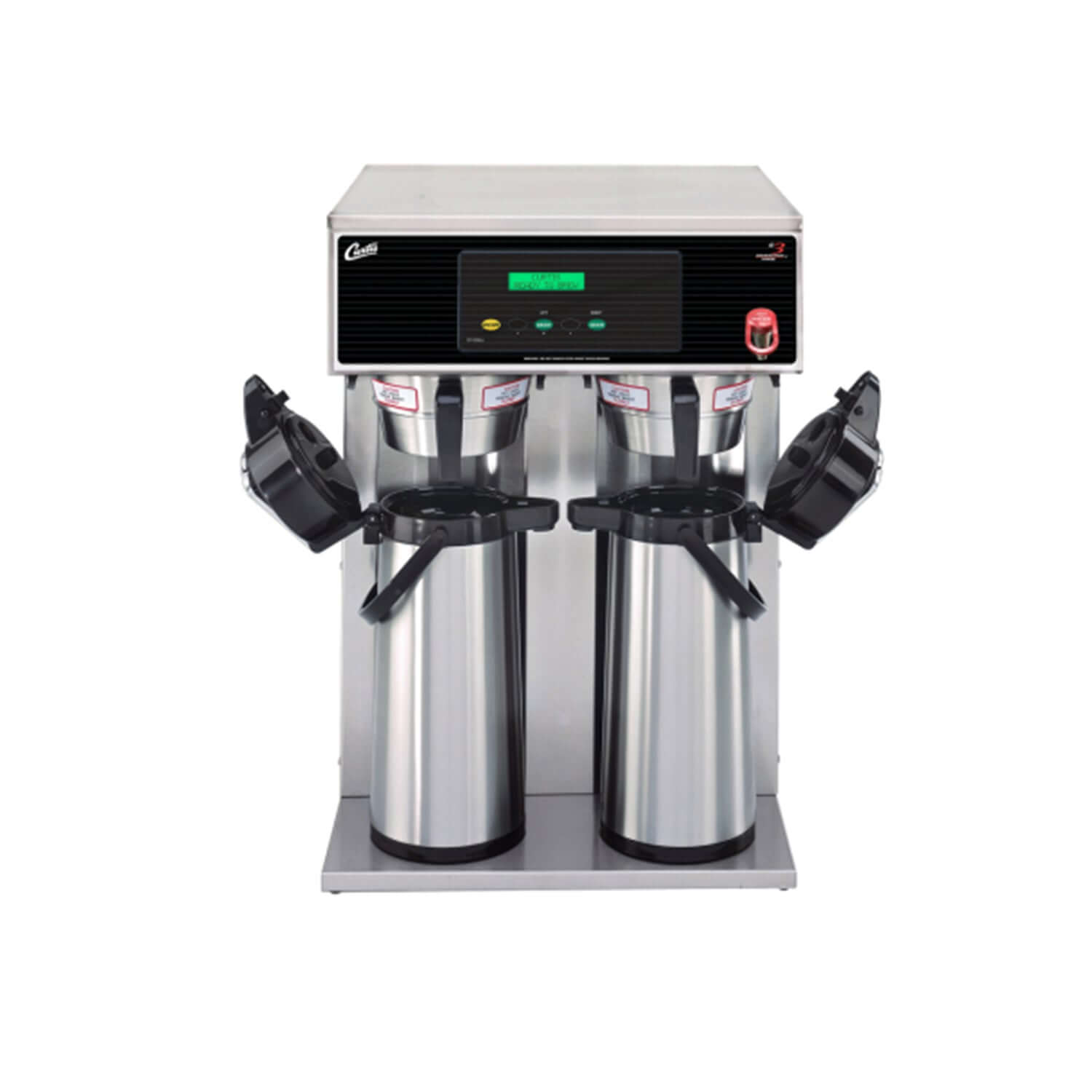 Curtis - Double digital coffee maker with short thermos