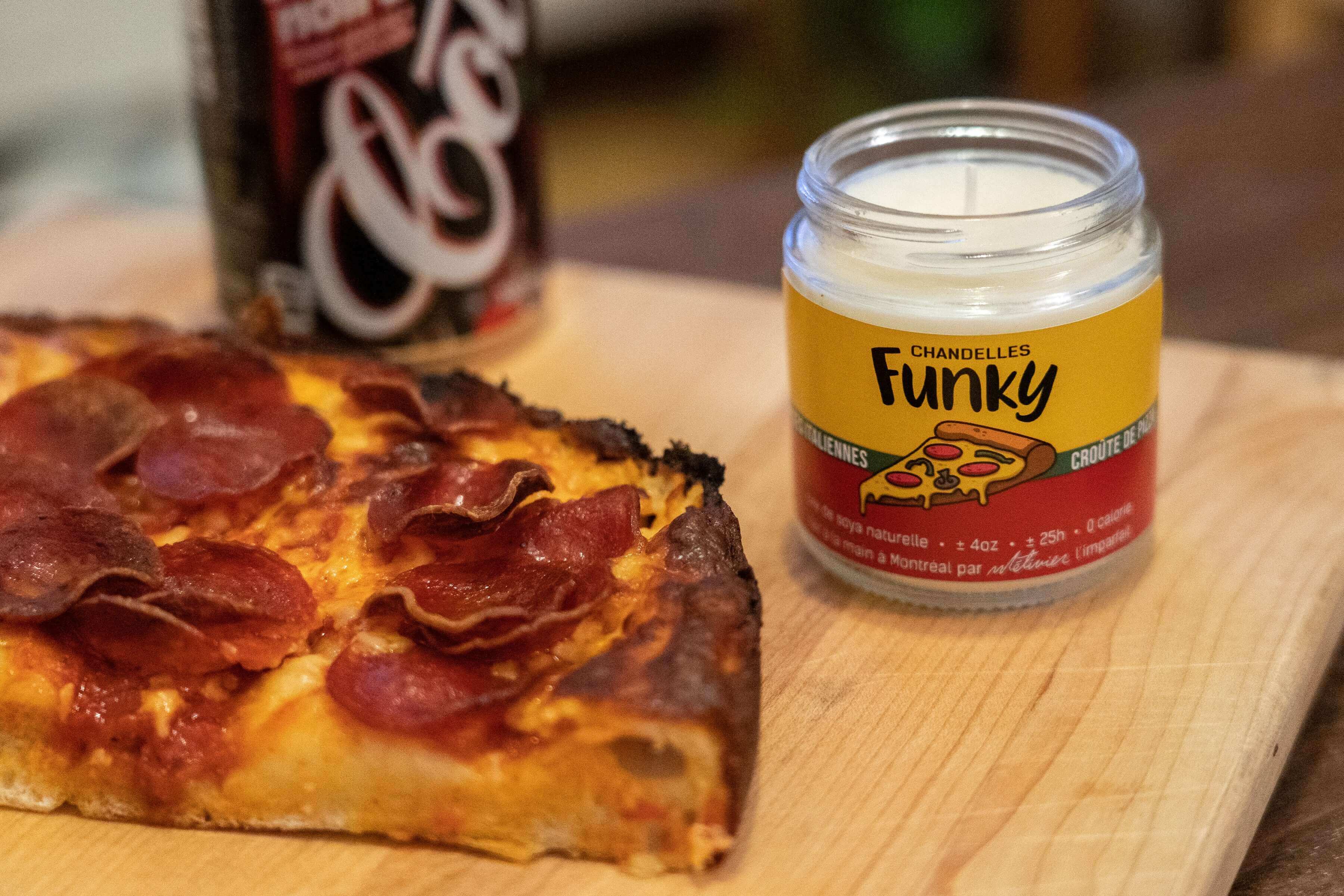 Chandelles Funky - Croute de Pizza