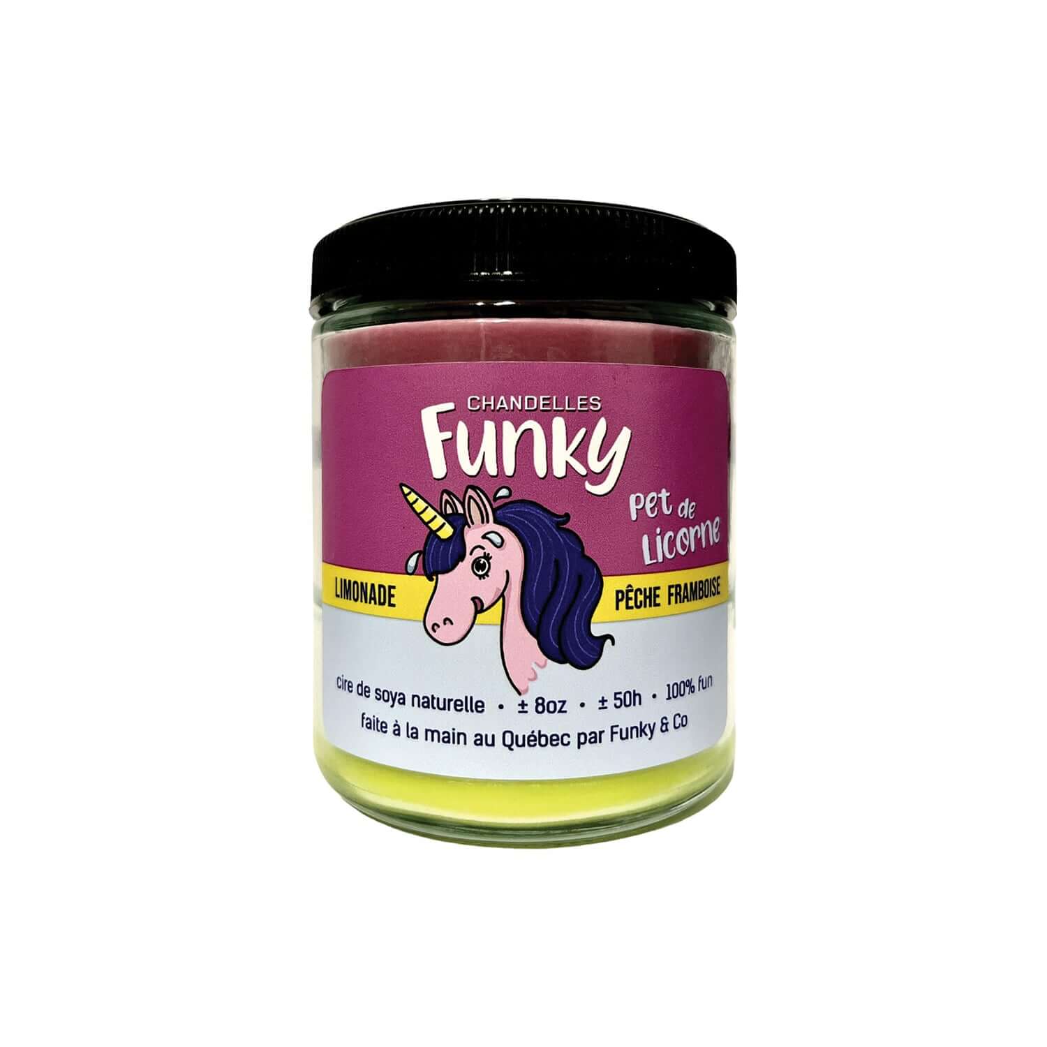 Chandelles Funky - Pet de Licorne