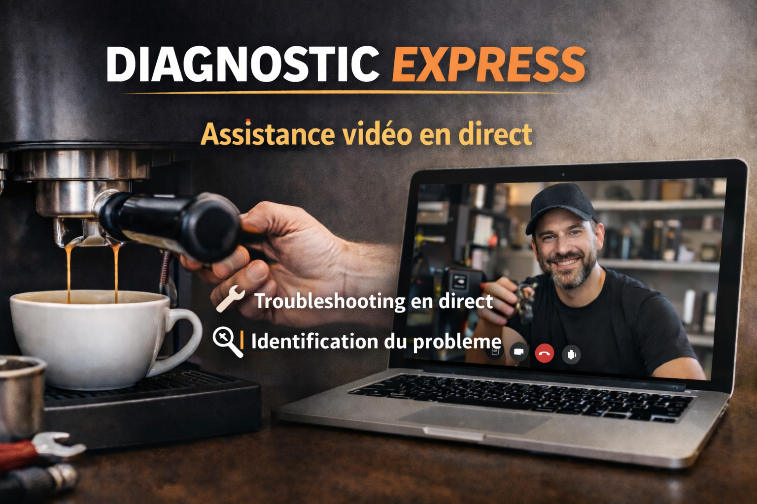 Diagnostic Express Caféfix – Live Video Support