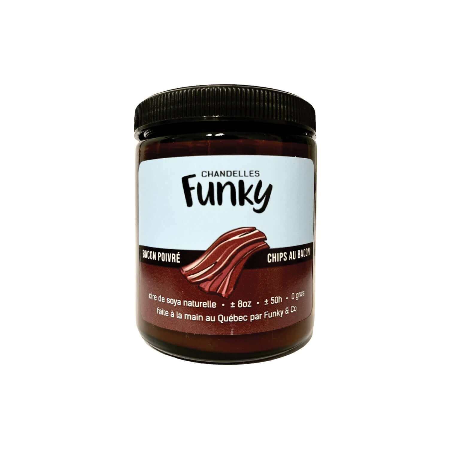 Chandelles Funky - Chips au Bacon