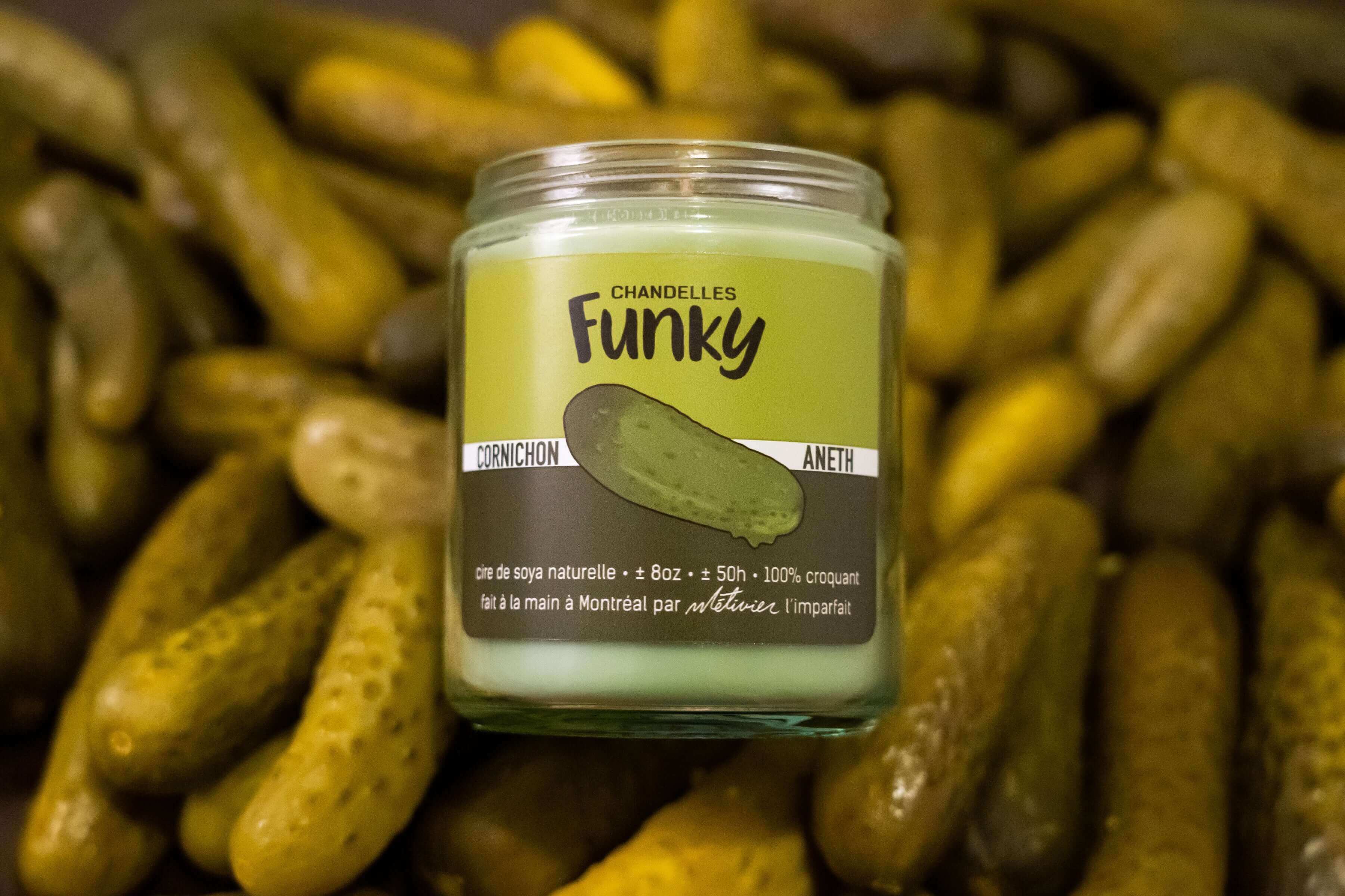Chandelles Funky - Cornichons