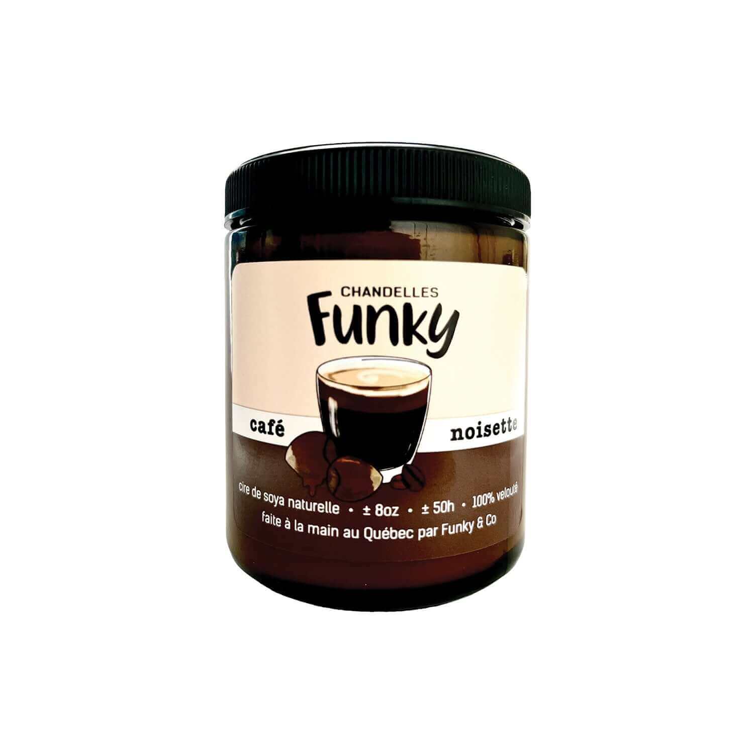 Funky Candles - Hazelnut Coffee