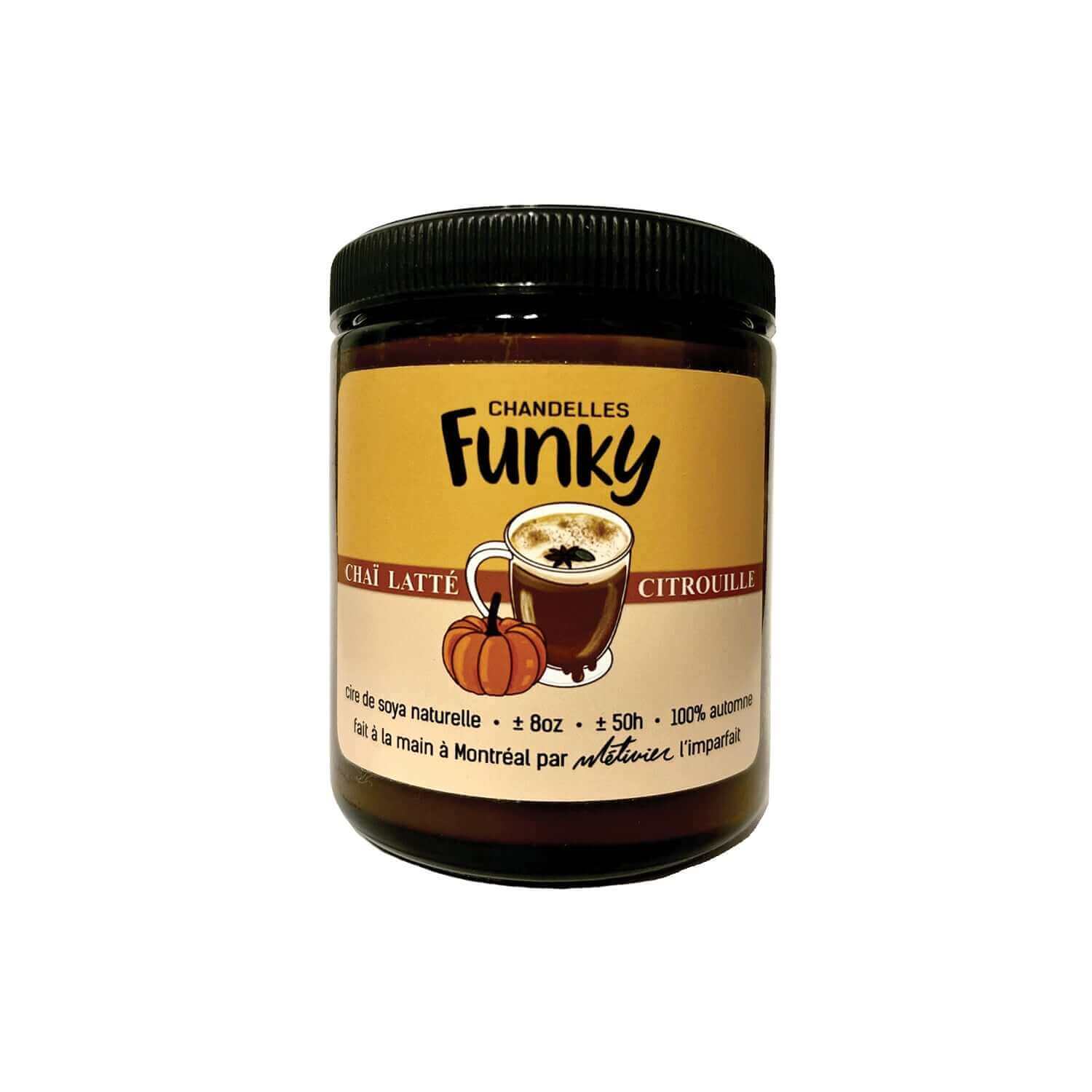 Funky Candles - Pumpkin Chai Latte