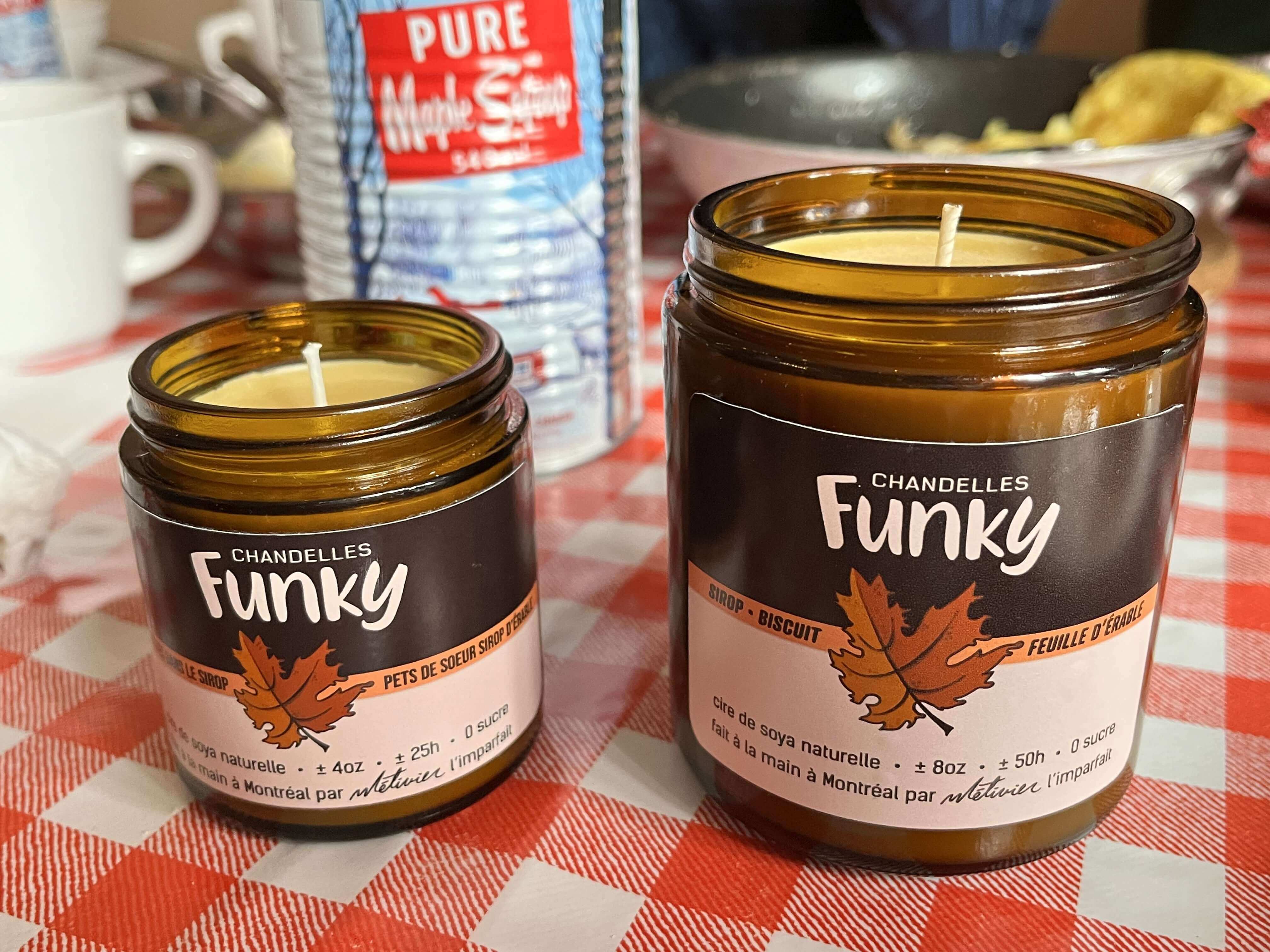 Funky Candles - Biscuit Syrup